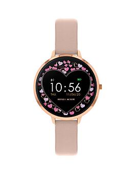 Reflex Active Series 3 smart watch with colour screen, crown navigation and upto 7 day battery life, Pink, Women