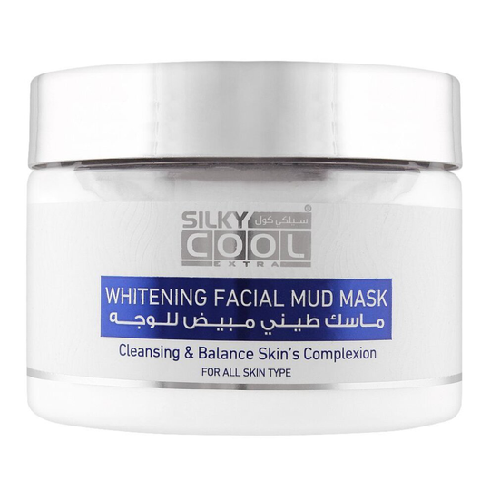 Silky Cool Extra Whitening Facial Mud Mask 350ml