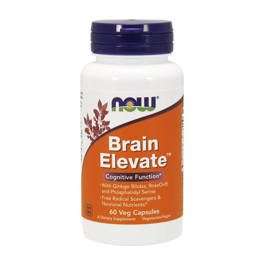 NOW Foods Brain Elevate, 60 vcaps