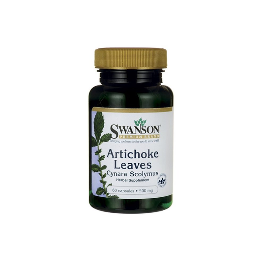 Swanson Artichoke Leaves (Cynara Scolymus), 500mg - 60 caps