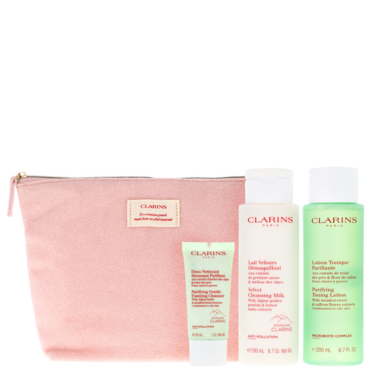Clarins Perfect Cleansing Set | Combination To Oily Skin