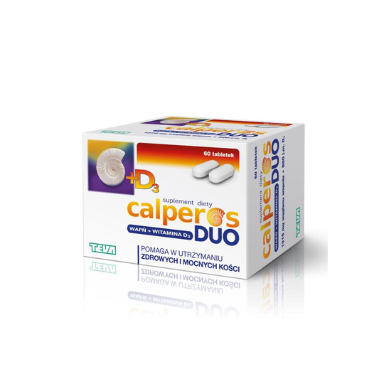 CALPEROS DUO calcium & D3 60 tablets