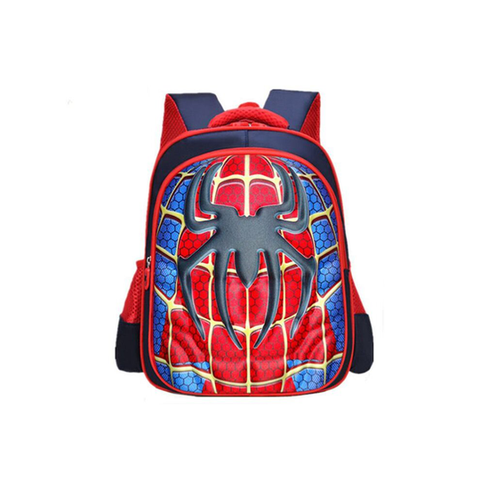 (Spider-Man) Kids Boys School Bag Marvel Spiderman Batman Iron Man Superman Rucksack Backpack Gift