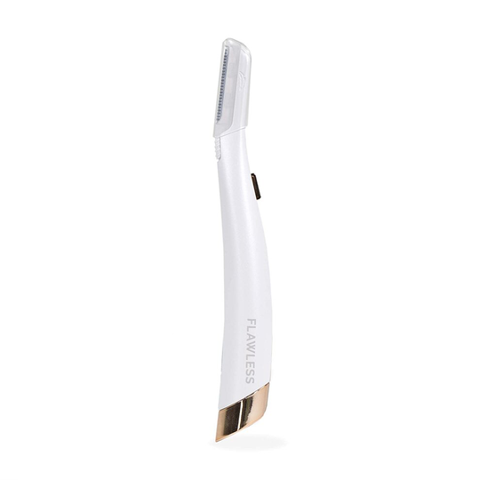 Finishing Touch Flawless Derma Plane Glo Luminous Facial Exfoliator-No vibration, including 6 replacement heads