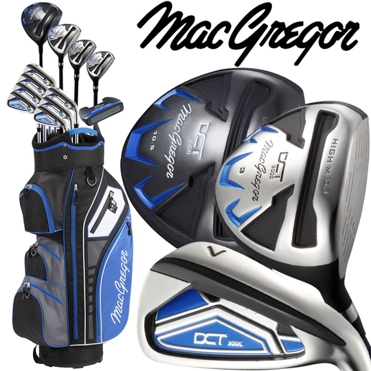 MacGregor DCT3000 Cart Bag All Graphite Irons Package Set New Golf Set Clubs