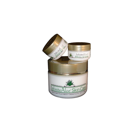 INFINITE ALOE SKIN CARE - ORIGINAL - (1-8oz jar) + (2-0.5oz jars)