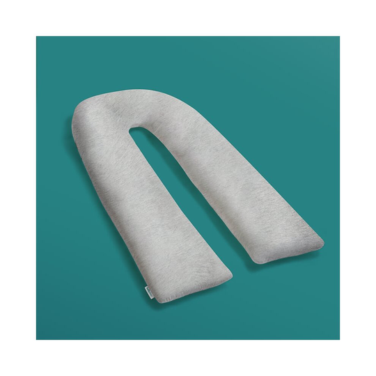 Kally Sleep U-Shaped Pregnancy Pillow - Heathered Grey