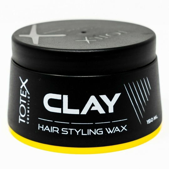TOTEX - CLAY - Hair Styling WAX - Improved FORMULA - NEW LOOK - BARBER - 150 ml