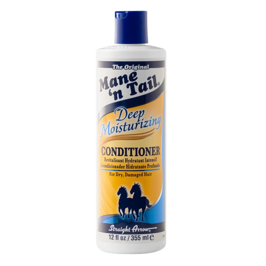 Mane'n Tail Deep Moisturizing Conditioner for Dry, Damaged Hair 12 oz