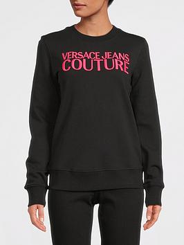 Versace Jeans Couture Logo Sweatshirt - Black