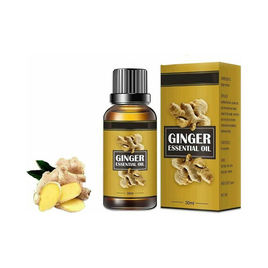 Lymph Ginger Oil Belly Drainage Ginger Lymphatic Massage