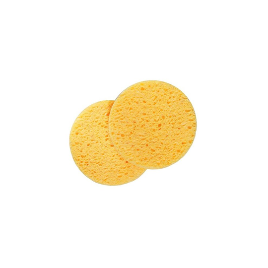 Liz Earle Deep Cleansing Facial Sponges x 2: Make Up/Cosmetics/Face Mask Removal