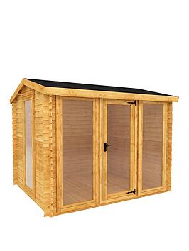 Mercia 3M X 2.5M Log Cabin - 19Mm