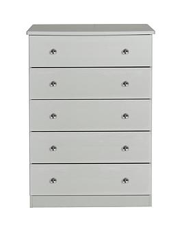 Swift Verve Ready Assembled 5 Drawer Chest