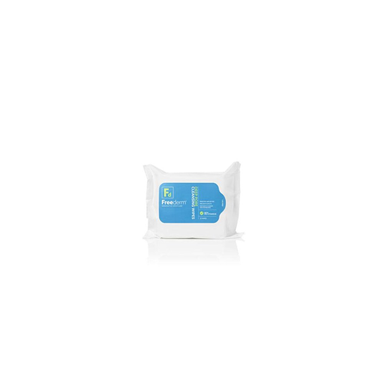 Freederm Deep Pore Face Cleansing Wipes, 25-count