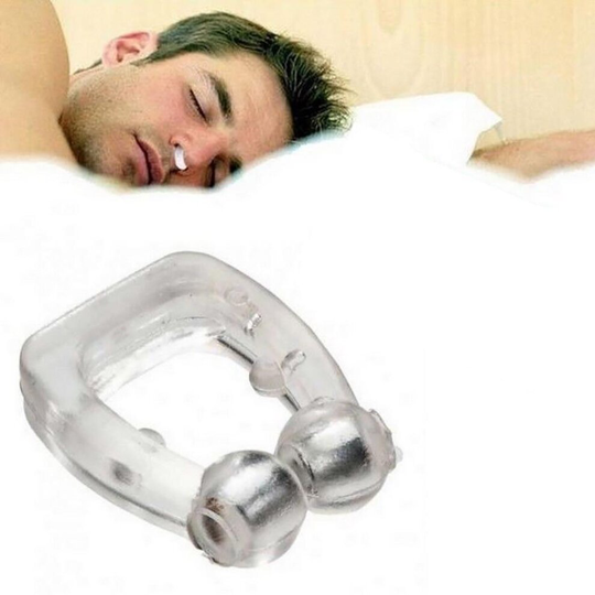Sleeping Anti Schnarchen Nase Clip Silicone Magnetic Anti Snoring Nose Clips Breathing Stop Snore Apnea Antisnoring Clip Device