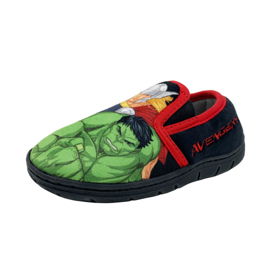 (10) Childrens Marvel Avengers Slippers