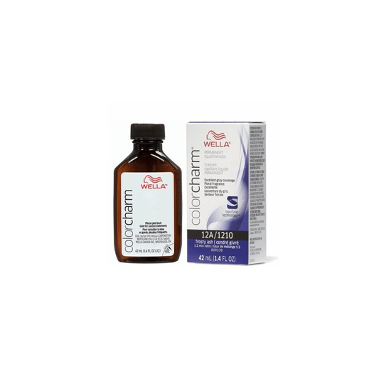 (12A/1210) Wella 12A Frosty Ash Color Charm Permanent Liquid Haircolor & Developer (Vol. 20)