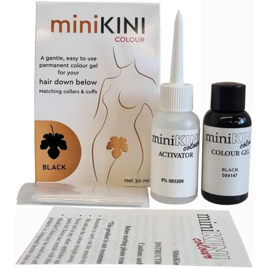 MiniKINI Colour - Organic colour for pubic hair - Black