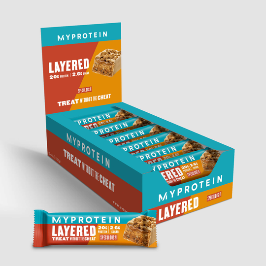 Layered Protein Bar - 12 x 60g - Speculoos