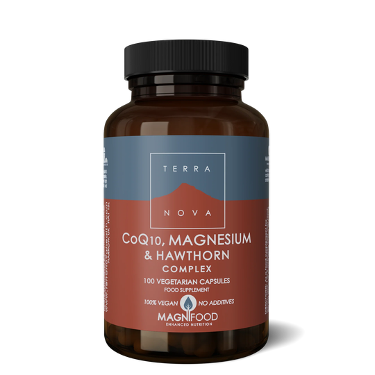 Terranova CoQ10, Magnesium & Hawthorn Complex, 100 Capsules
