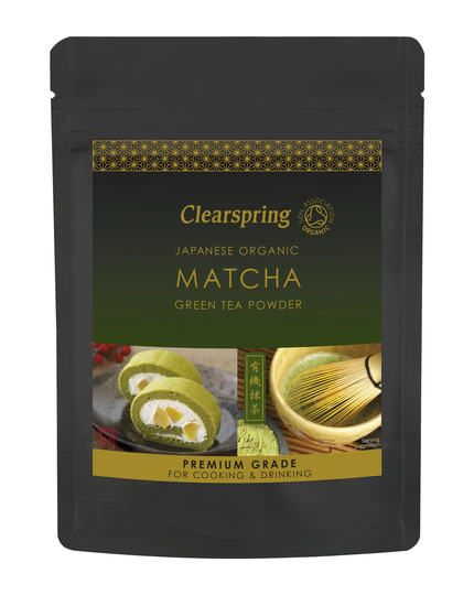 Clearspring Organic Matcha Green Tea Powder (Premium Grade), 40gr