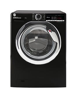 Hoover H-Wash 300 H3W495Tacbe/-80 9Kg Load, 1400 Spin Washing Machine - Black