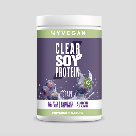 Clear Soy Protein - 20servings - Grape