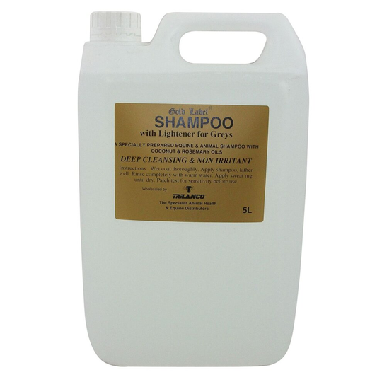 Gold Label Stock Shampoo For Greys - 5 Lt [SPG5]