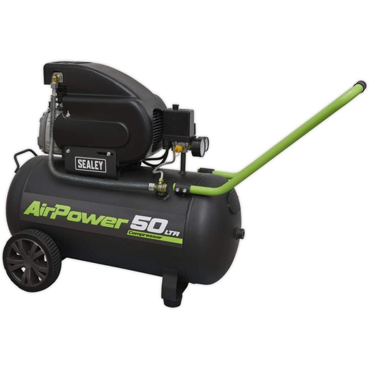 SEALEY SAC5020E Air Compressor 50L Direct Drive 2hp