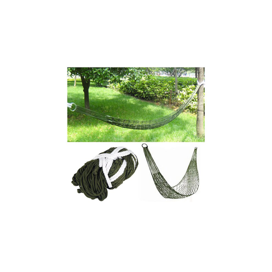 Trixes Survival Camping Hammock for Army Travel Mini Nylon Survival Relax Sleeping Garden