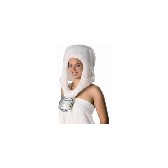 Grundig hood hair dryer with ion technology for extra volume and shine german engineered