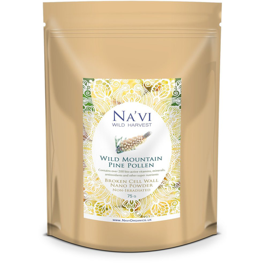 Wild Harvested Pine Pollen - Broken Cell Wall Micro Powder (75 g)
