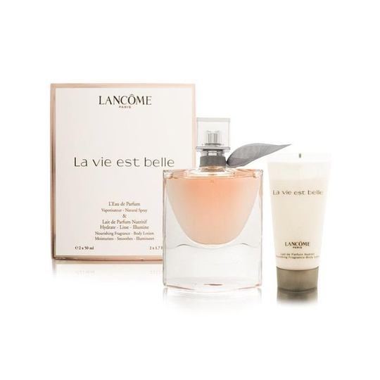 Lancome La Vie Est Belle Gift Set 50ml L'EDP Spray + 50ml Body Lotion