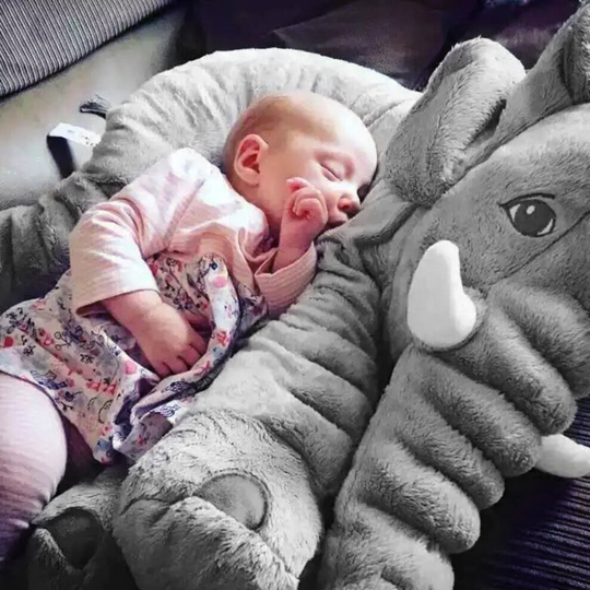 Stuffed Animal Cushion Kids Baby Sleeping Soft Pillow Toy Cute Elephant Cotton