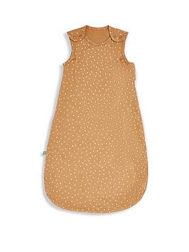 The Little Green Sheep Organic Baby Sleeping Bag 1.0 Tog - Honey Rice, 0-6 months, Honey
