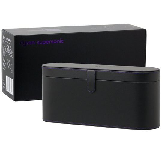 DYSON Supersonicâ Hair Dryer Box Travel Storage Presentation Case (Black)