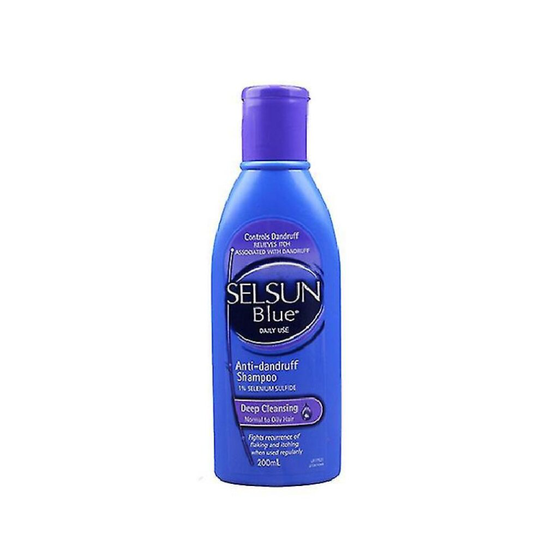 Australia Selsun Gold Natural Anti-dandruff Shampoo Shampoo To Remove Dandruff Itching Purple Pack 200ml