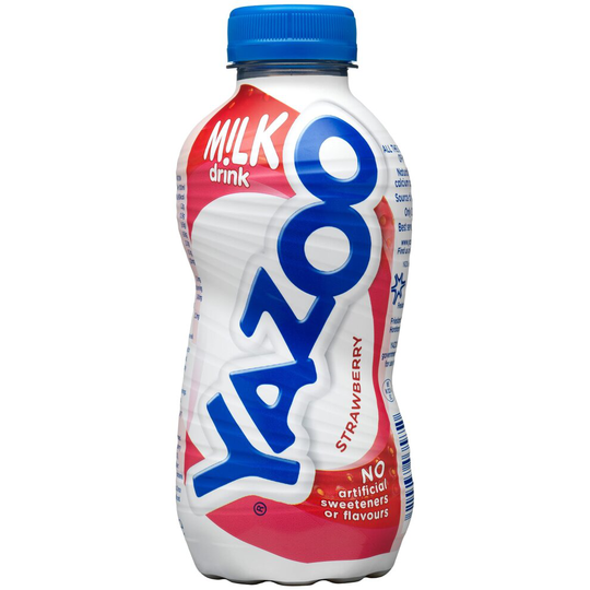 Yazoo Strawberry Flavoured Milk - 12x300ml