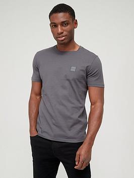 Boss Tales Relaxed Fit T-Shirt - Dark Grey