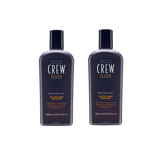 American Crew Gray Shampoo 250ml x2