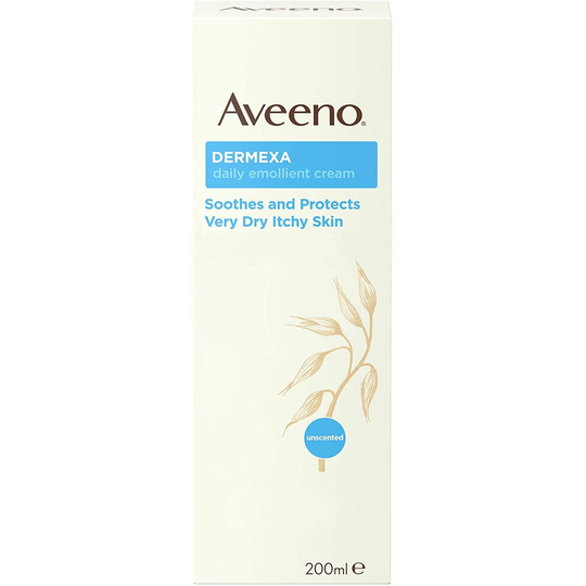 Aveeno Dermexa Daily Emollient Cream, 200 ml (Packaging May Vary)