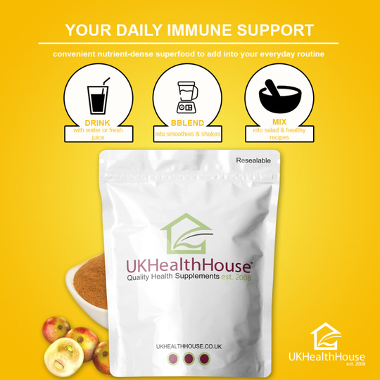 Organic Camu Camu Powder 100 g - Natural Vitamin C Peruvian Superfood