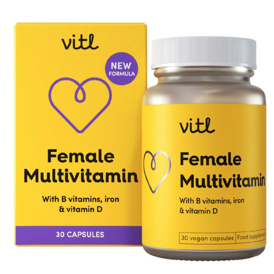 Vitl Female Multivitamin Capsules 30