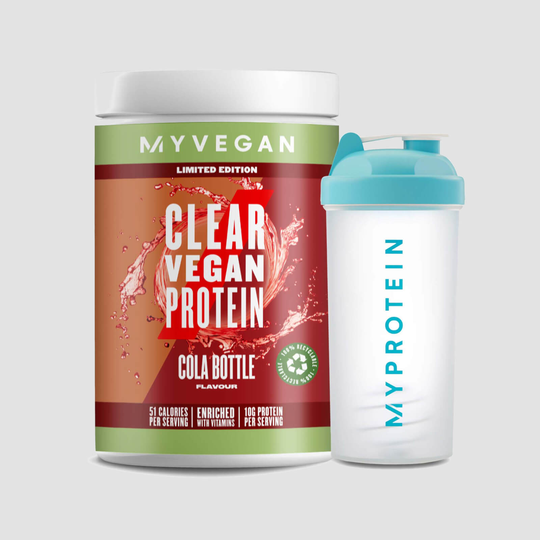 Impact Week Bundle - Myprotein Shaker - Clear Vegan Protein - Cola