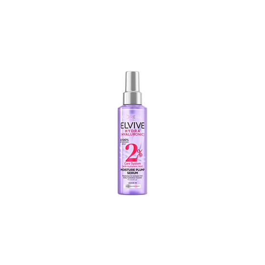 L'Oreal Hair Serum, by Elvive Hydra Hyaluronic Acid Spray, Anti Frizz for Dry Hair, 150ml