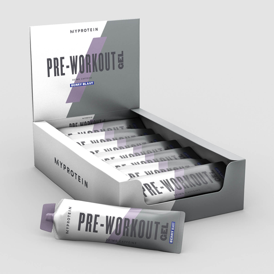 Pre-Workout Gel - 12 Pack - Berry Blast