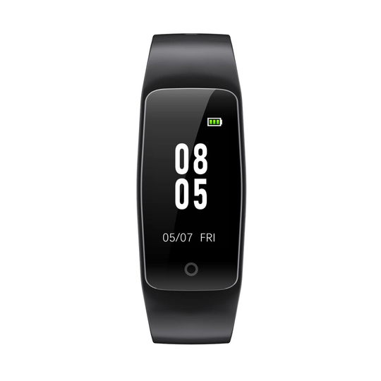 GRV Pedometer Watch (No Bluetooth,No App),Fitness Tracker Watch,Activity Tracker with Sleep Monitor,Calories Counter Black