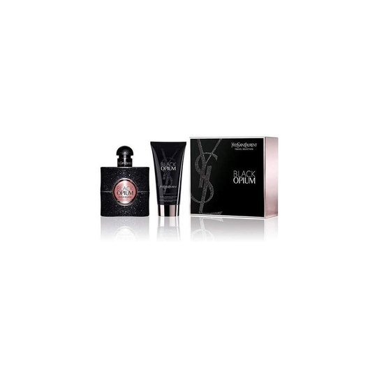 YSL Black Opium 50ml Eau De Parfum & Body Lotion