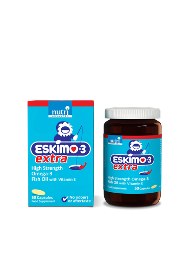 Eskimo® Extra - High Strength Omega-3 Fish Oil, 50 Capsules